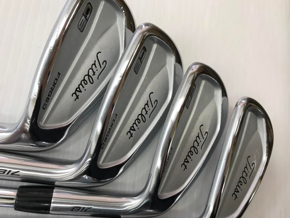 タイトリスト CB 718 AMT TOUR WHITE S200フレックス アイアンセット