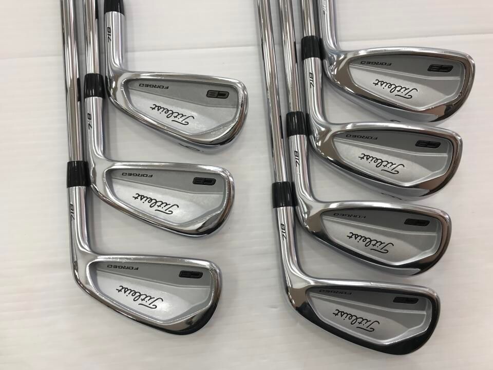 7本セット！タイトリスト 718 CB アイアン AMT TOUR WHITE タイトリスト CB 718 AMT TOUR WHITE S200フレックス アイアンセット