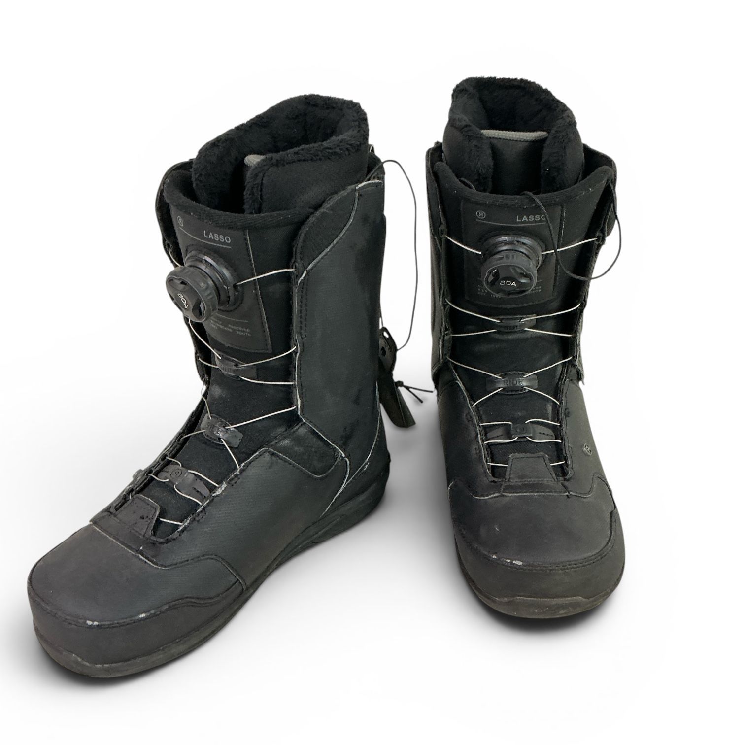 RIDE ライド LASSO BOA スノーボードブーツ ブラック US8.5 26.5cm相当