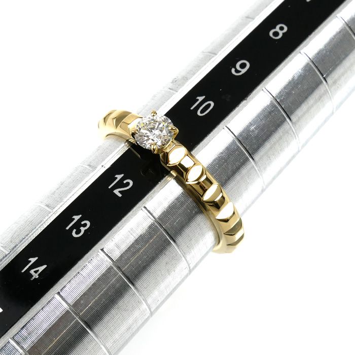 Boucheron ブシュロン K18YG イエローゴールド クルドパリ ソリテール 