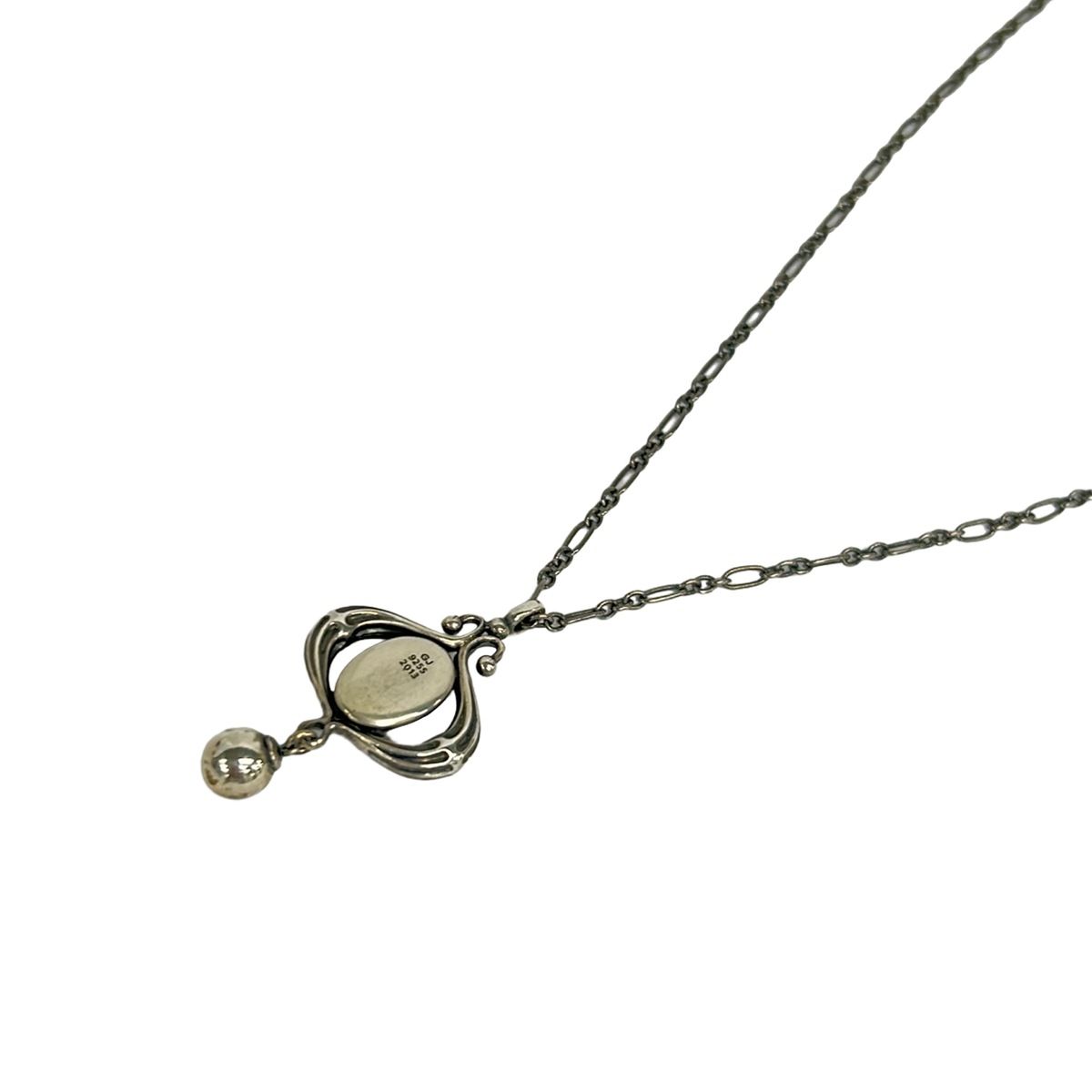 GEORG JENSEN(ジョージジェンセン) ネックレス シルバー×ブルー 2013 