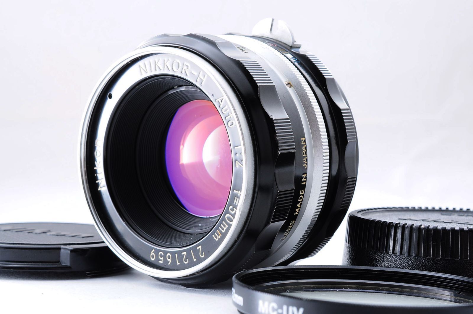 니콘 닛코-H 오토 50mm F2 니콘 F 마운트 올드 렌즈 (번역 포함)