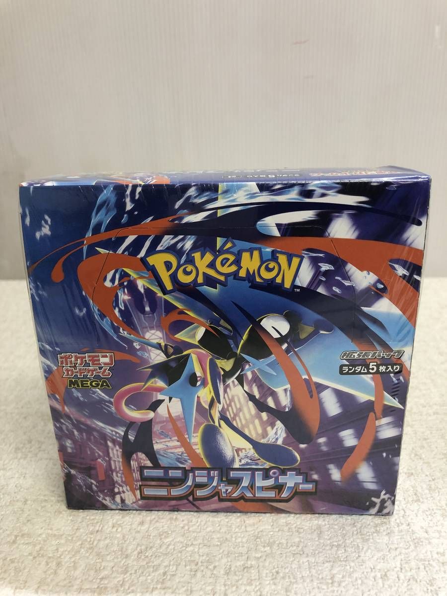 ポケモンカードニンジャスピナー 拡張パック(新品、未使用、未開封) 新品 ポケモンカードゲーム MEGA 拡張パック ニンジャスピナー BOX