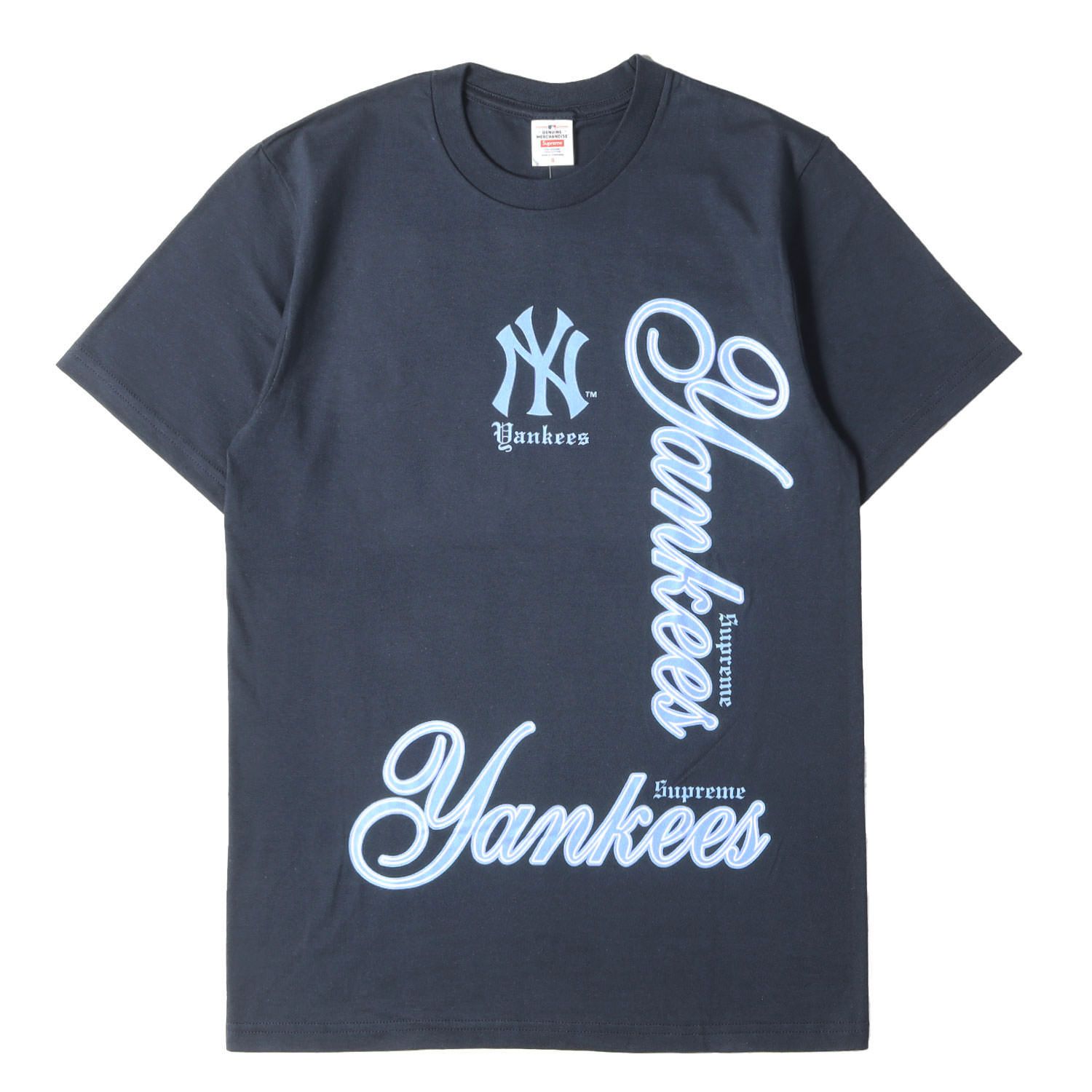 Supreme ロゴプリント Tシャツ XL ネイビー SUPREME ロゴプリント Tシャツ XL ネイビー シュプリーム - メルカリ