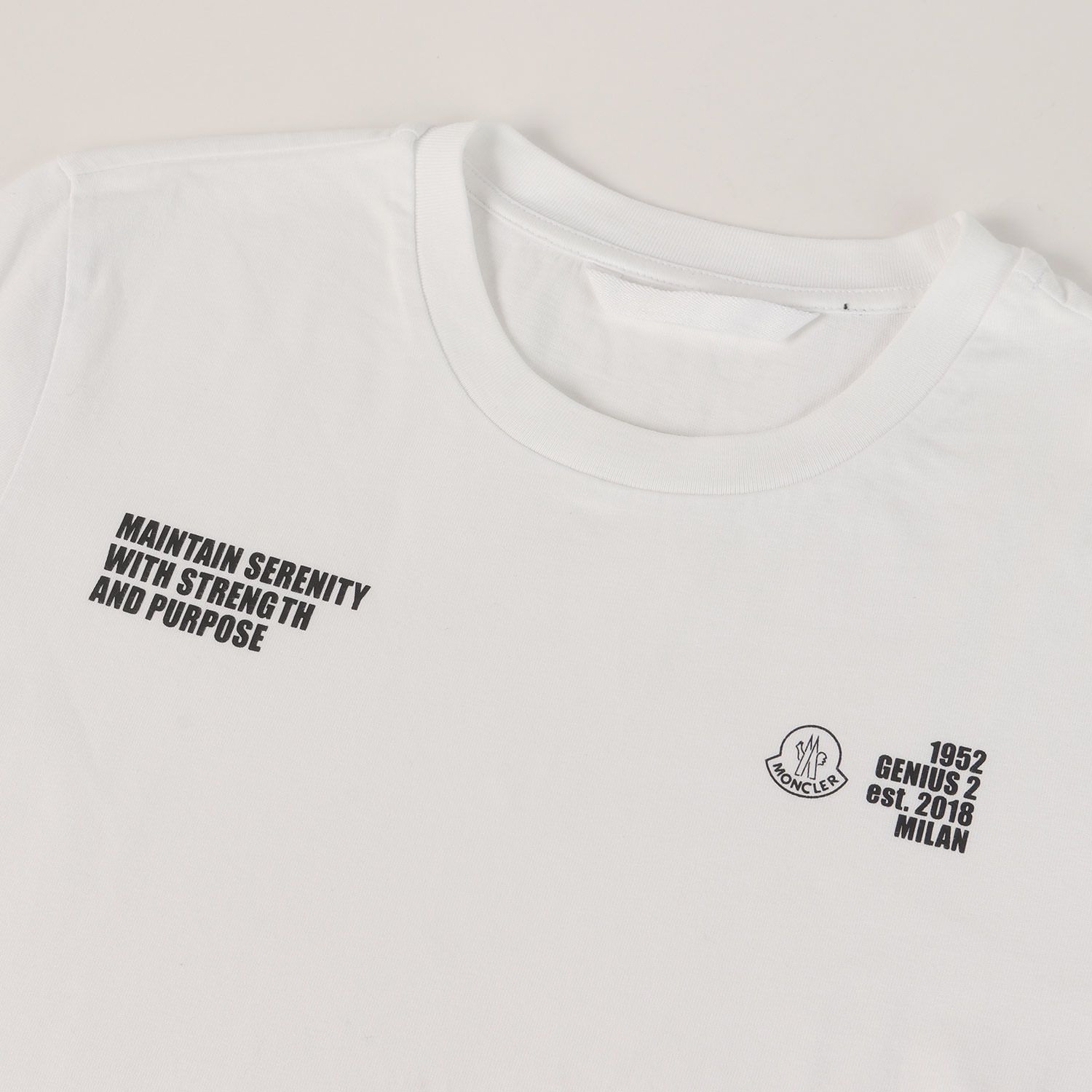 MONCLER モンクレール Tシャツ ホワイト 白 サイズ:S | 21SS GENIUS 2 