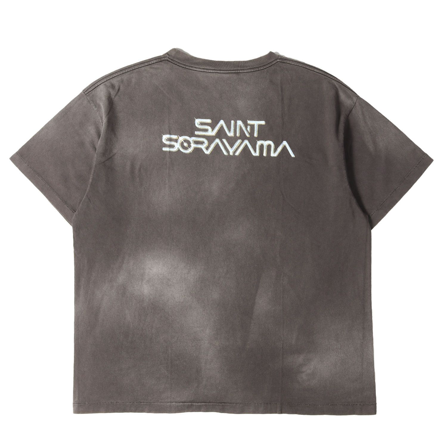 美品】SAINT MICHAEL セントマイケル Tシャツ ブラック 黒 サイズ:XXL 