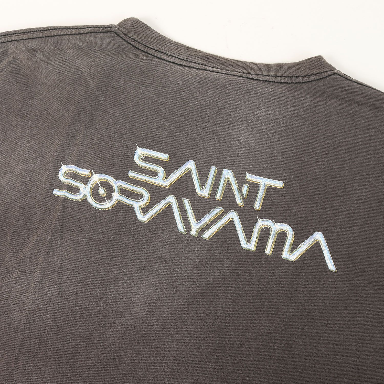 美品】SAINT MICHAEL セントマイケル Tシャツ ブラック 黒 サイズ:XXL 
