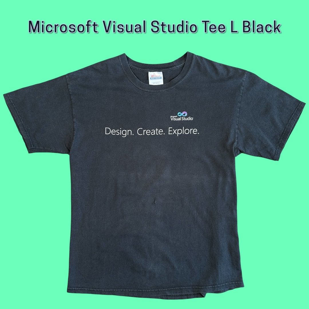 Microsoft Visual Studio Tee L Black