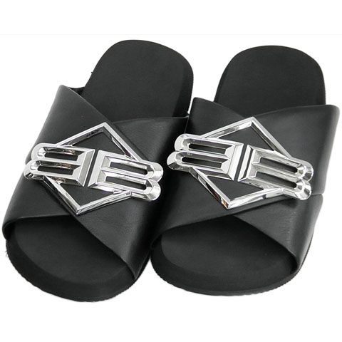 バレンシアガ BALENCIAGA　サンセットフラット　サンダル 中古・古着通販】BALENCIAGA (バレンシアガ) SUNSET FLAT MULE