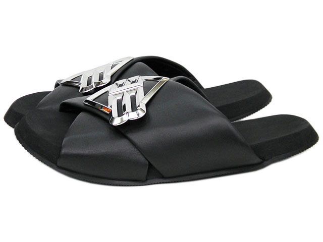 未使用品】バレンシアガ BALENCIAGA サンセット フラット BB サンダル