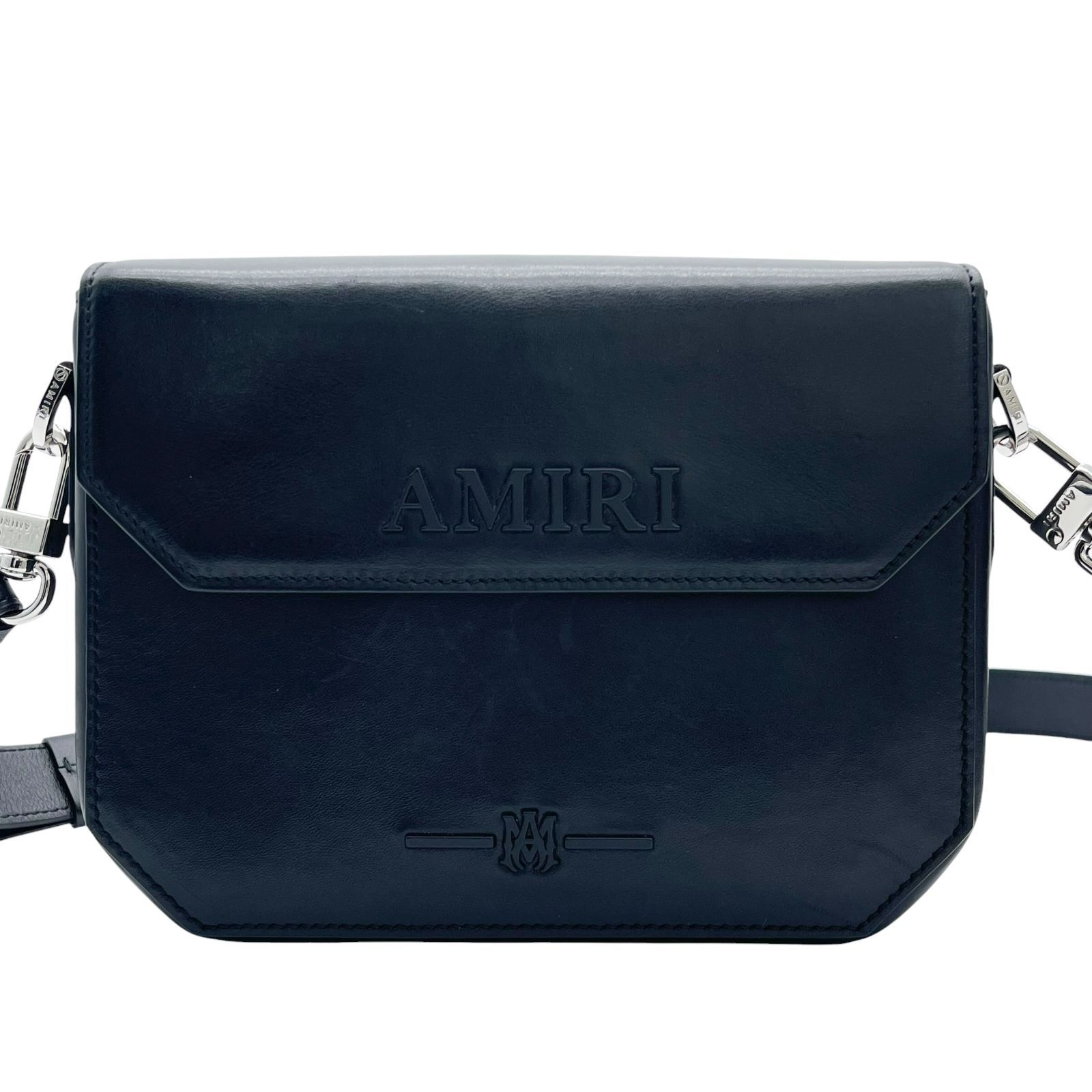 AMIRI ボディバッグ AMIRI バンダナ ジャカード デニム クロスボディバッグ 人気 (AMIRI