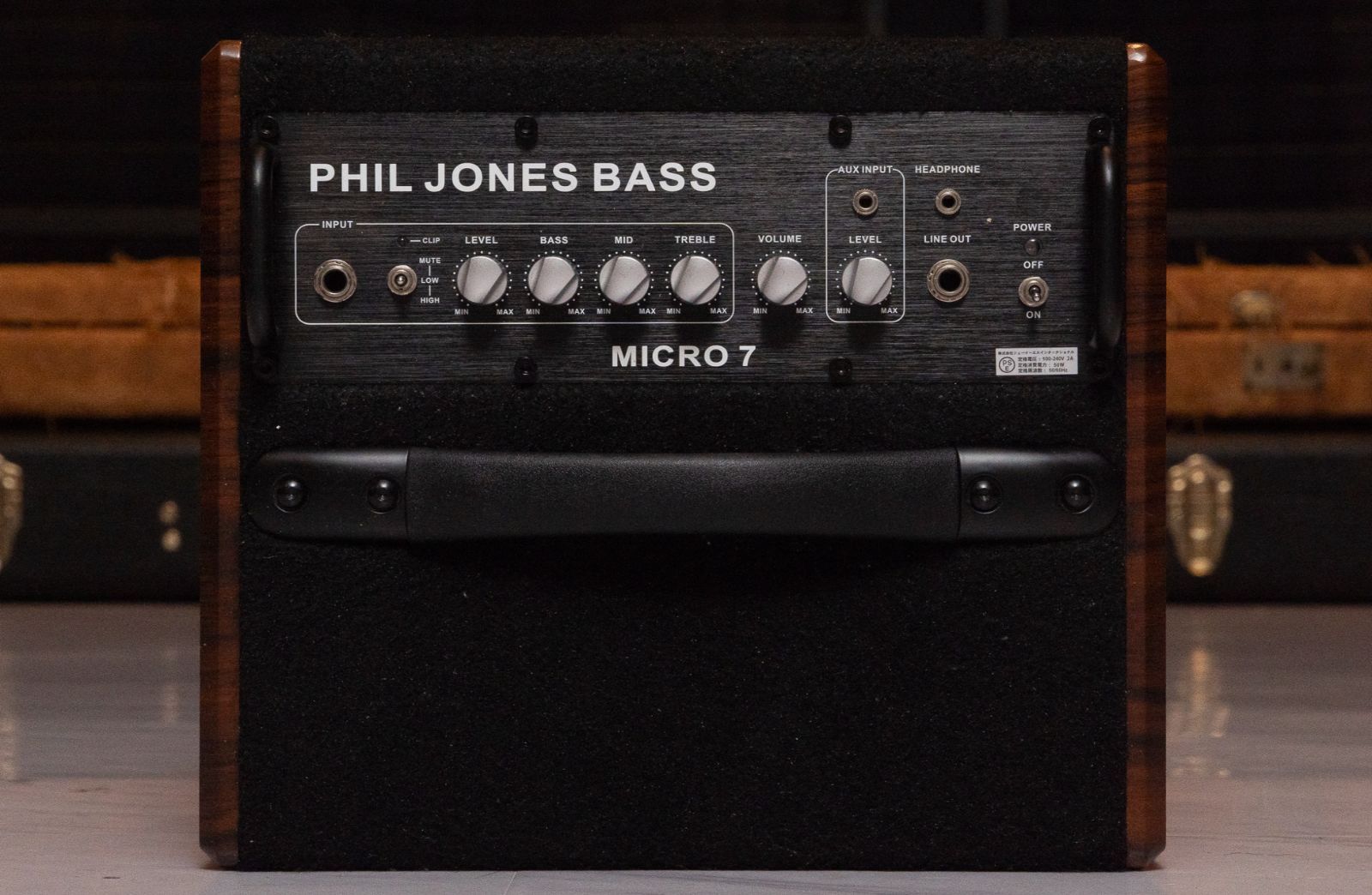 used】Phill Jones Bass (PJB) / Micro7 Walnut Limited Model【GIB 