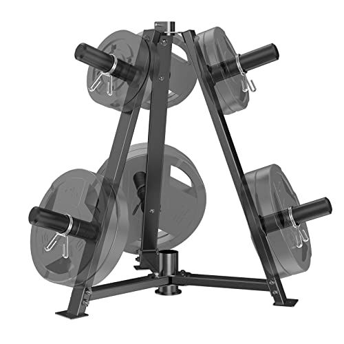 JX FITNESS 3-in-1 プレートラック ウェイトラック オリンピック