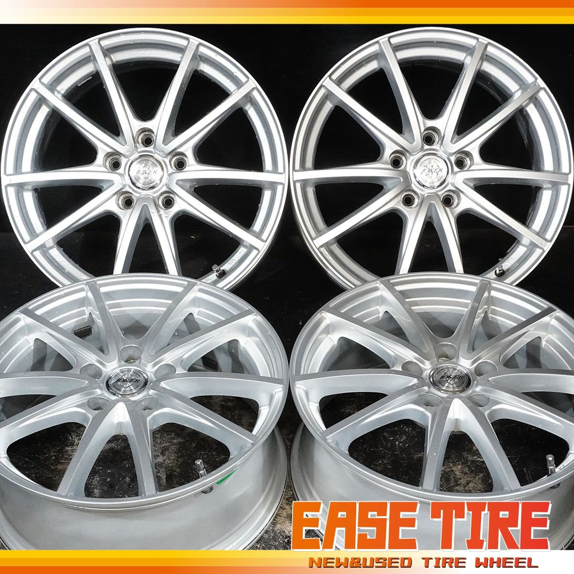 中古ホイール Weds ウェッズ JOKER HUNTER 17インチ 7J +47 114.3 5H 4 