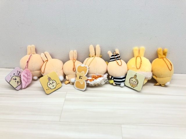 【正規品】ちいかわ　うさぎ　マスコット ぬいぐるみ　まとめ44個セット ちいかわ うさぎ マスコット 7体セット【F6644-007】110 - メルカリ