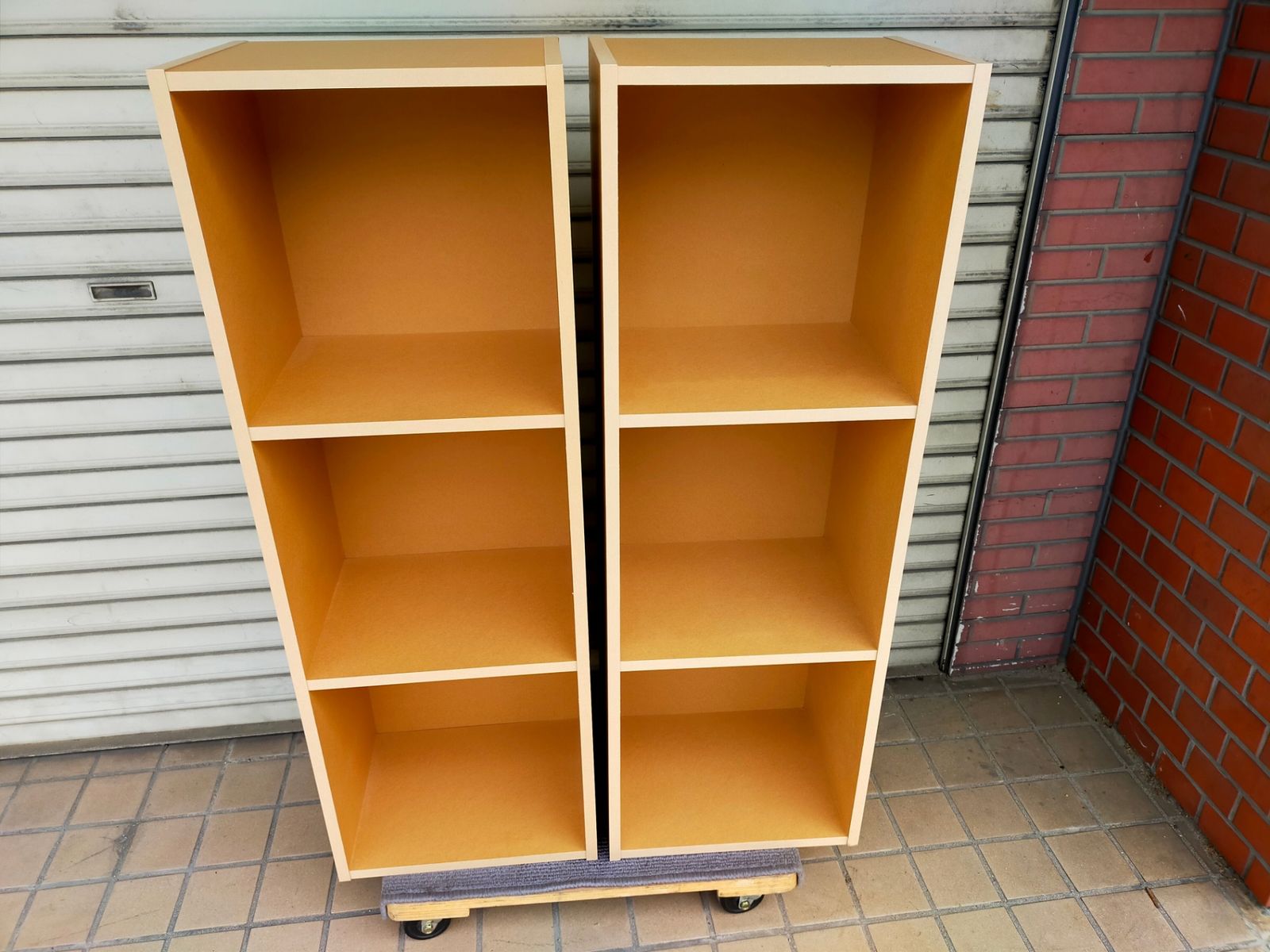 無印良品 パルプボードボックス タテヨコA4サイズ 3段 2つセット 幅