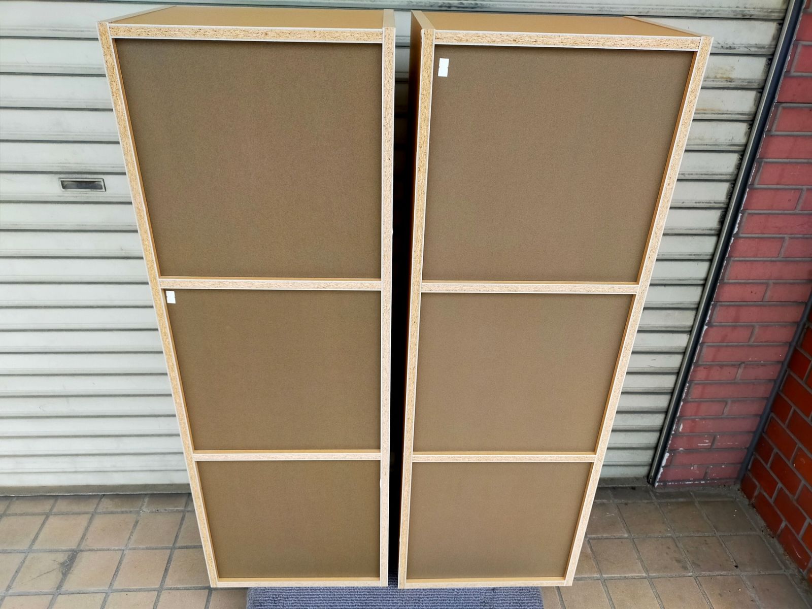 無印良品 パルプボードボックス タテヨコA4サイズ 3段 2つセット 幅