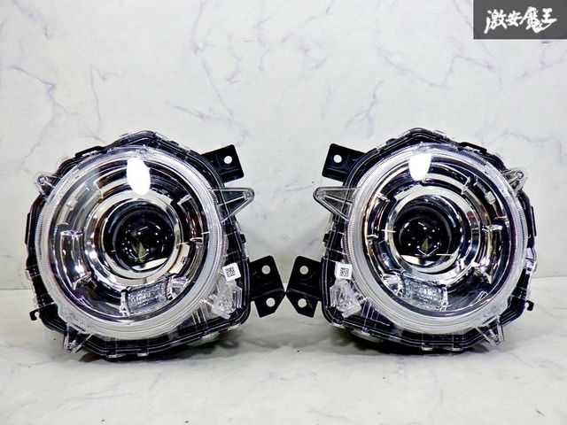 新車外し // 点灯OK！】スズキ 純正 JC74W ジムニーノマド LED 丸型