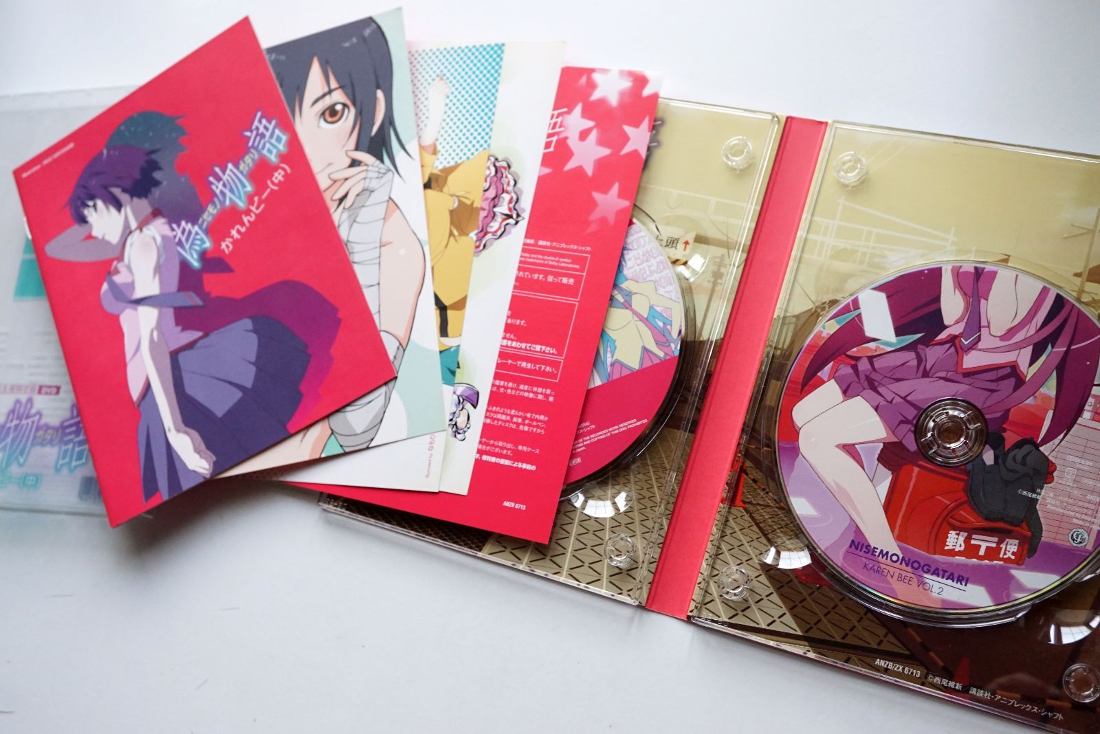 中古セット】偽物語 完全生産限定版DVD ①②③④⑤ 5本セット - メルカリ