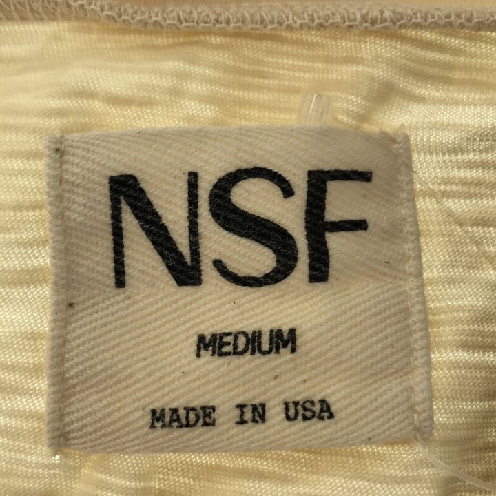 NSF (エヌエスエフ) LS FOOTBALL Tシャツ 25070510000910 ベージュ