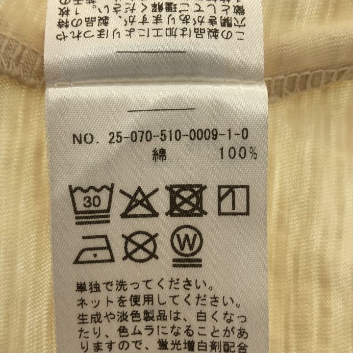 NSF (エヌエスエフ) LS FOOTBALL Tシャツ 25070510000910 ベージュ