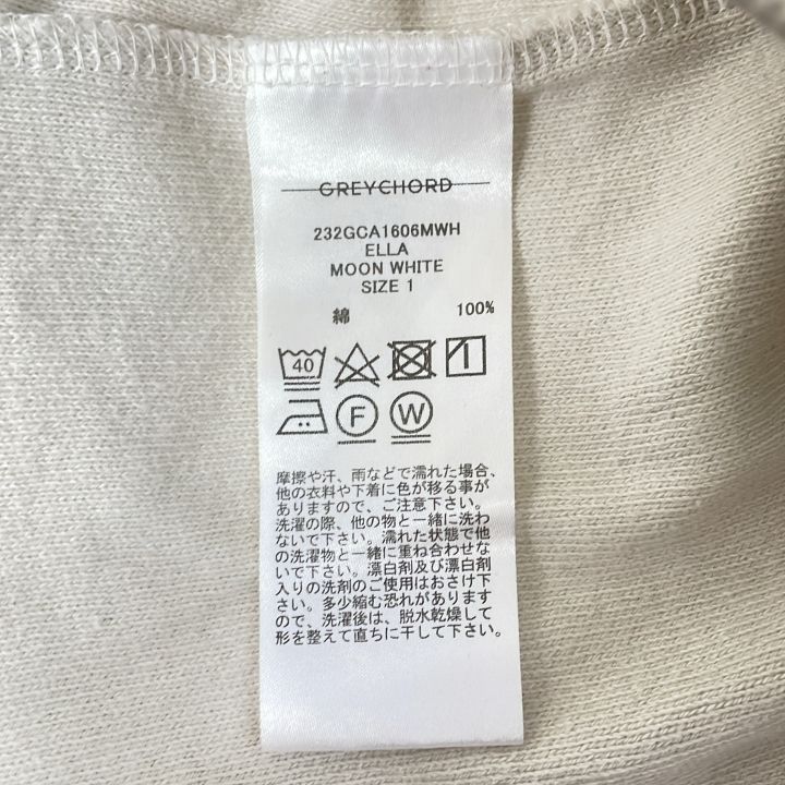 GREYCHORD ノースリーブカットソー 232GCA1606MWH ベージュ 1 GREYCHORD ノースリーブカットソー 232GCA1606MWH ベージュ 1 - メルカリ