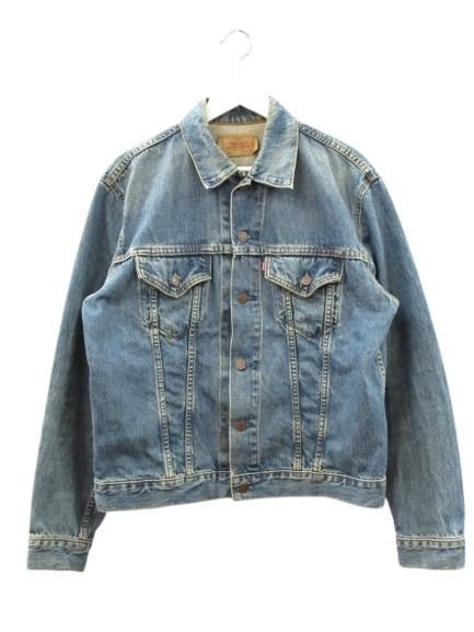 ★LEVI'S★リーバイス★ 80's 90's★USA製 ★70505-0217★ Vintage LEVI'S 70505 0217 DENIM TRUCKER JACKET SIZE 42 USA Made