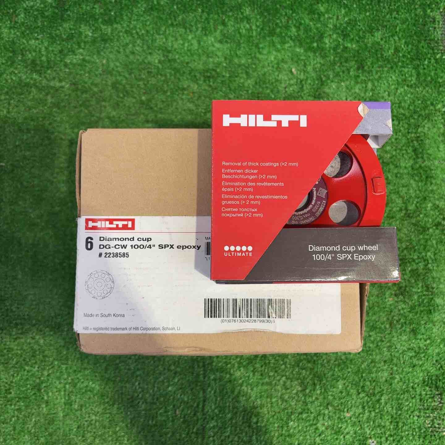 HILTI/ヒルティ ダイヤモンドカップホイール100mm 内径20mm DG-CW100/4