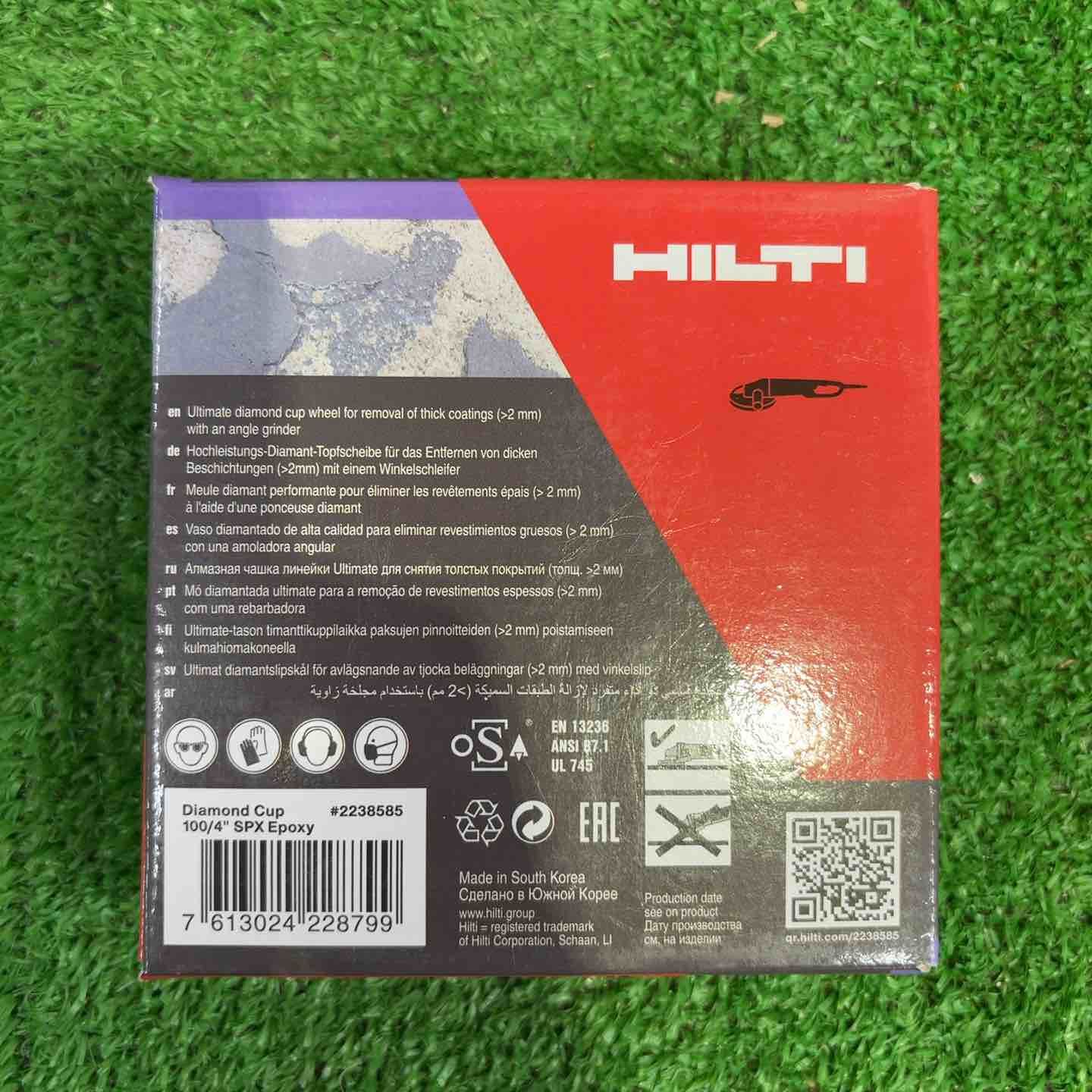 HILTI/ヒルティ ダイヤモンドカップホイール100mm 内径20mm DG-CW100/4 HILTI/ヒルティ ダイヤモンドカップホイール100mm 内径20mm DG-CW100/4