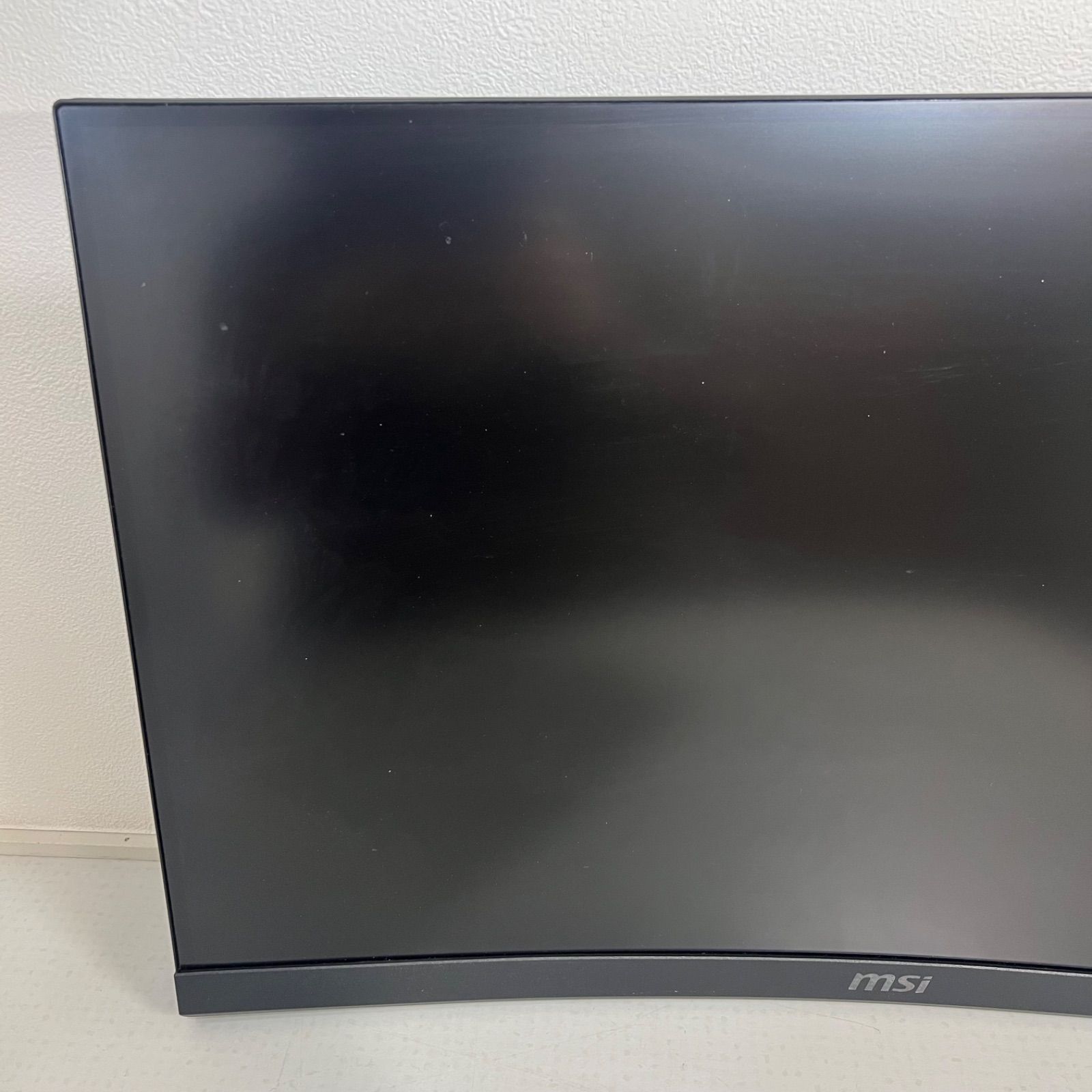 MSI 27インチ 湾曲ゲーミングモニター G27CQ4 E2 動作確認済 - メルカリ