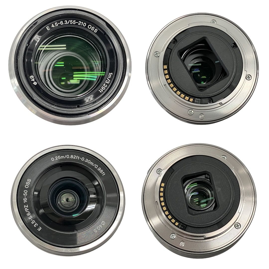 SONY α6400 E 55-210mm F4.5-6.3 OSS E PZ 16-50mm F3.5-5.6 OSS