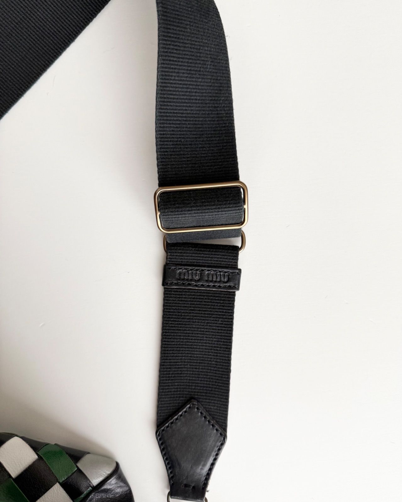 SS2001 MIU MIU LEATHER SHOULDER BAG ミュウミュウ 2001年 ランウェイ 