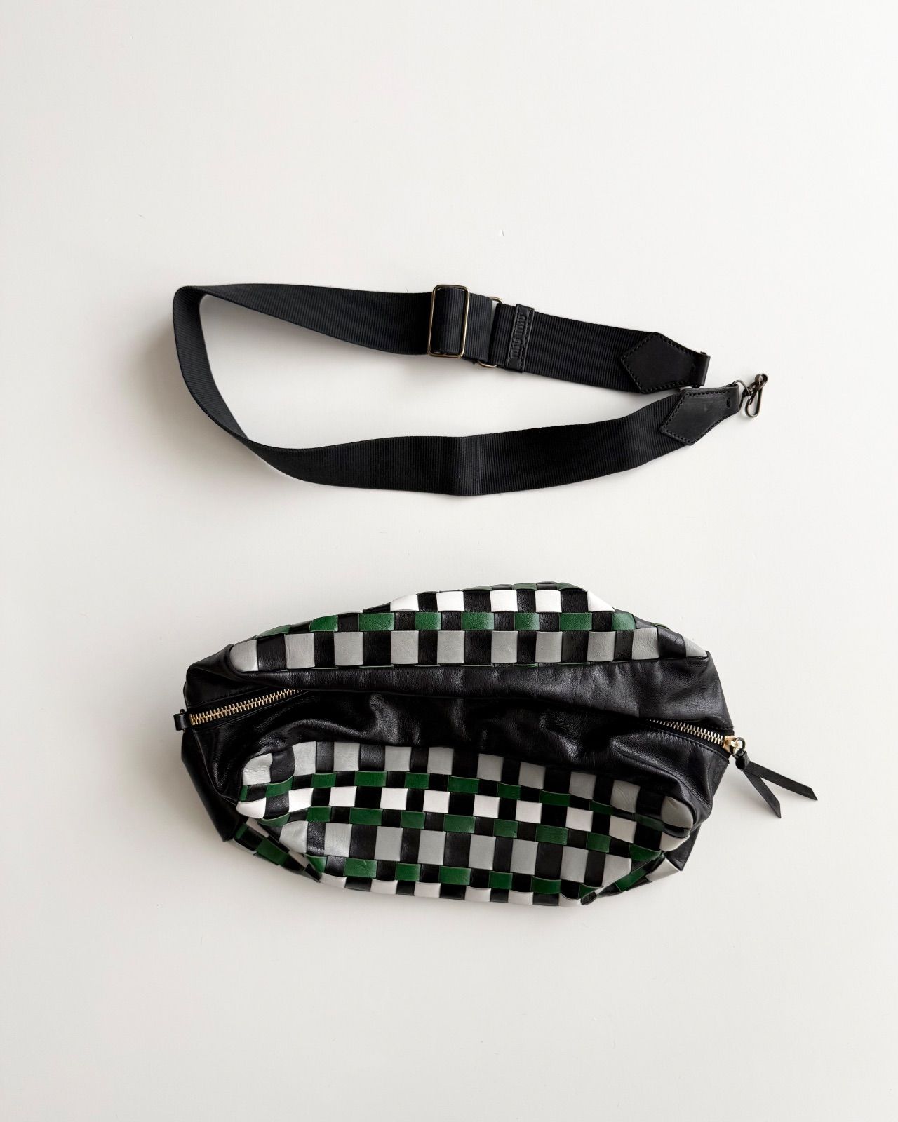 SS2001 MIU MIU LEATHER SHOULDER BAG ミュウミュウ 2001年 ランウェイ 