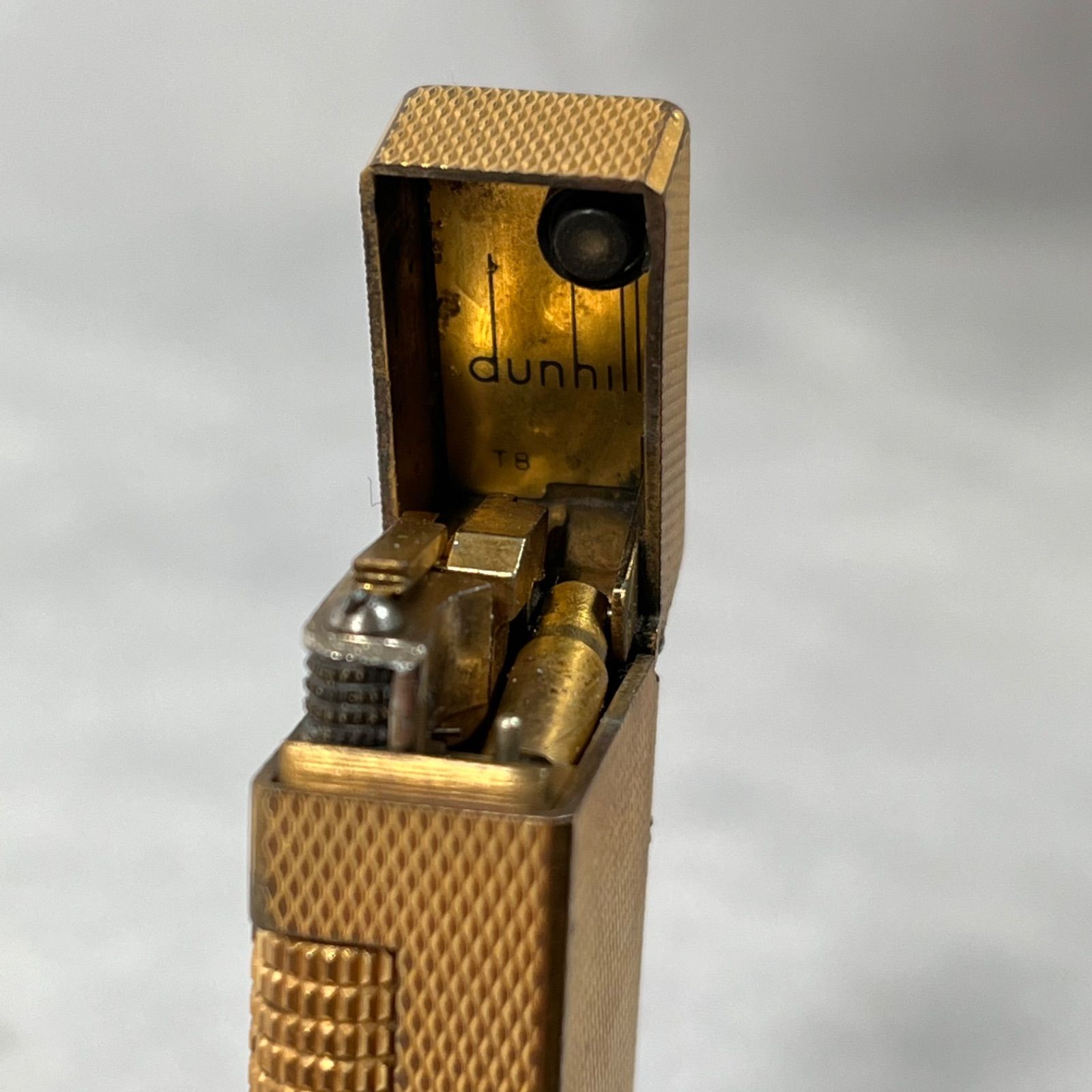 管2603-287】Dunhill ダンヒル US RE24163 ローラー式 バーレイ ガス 