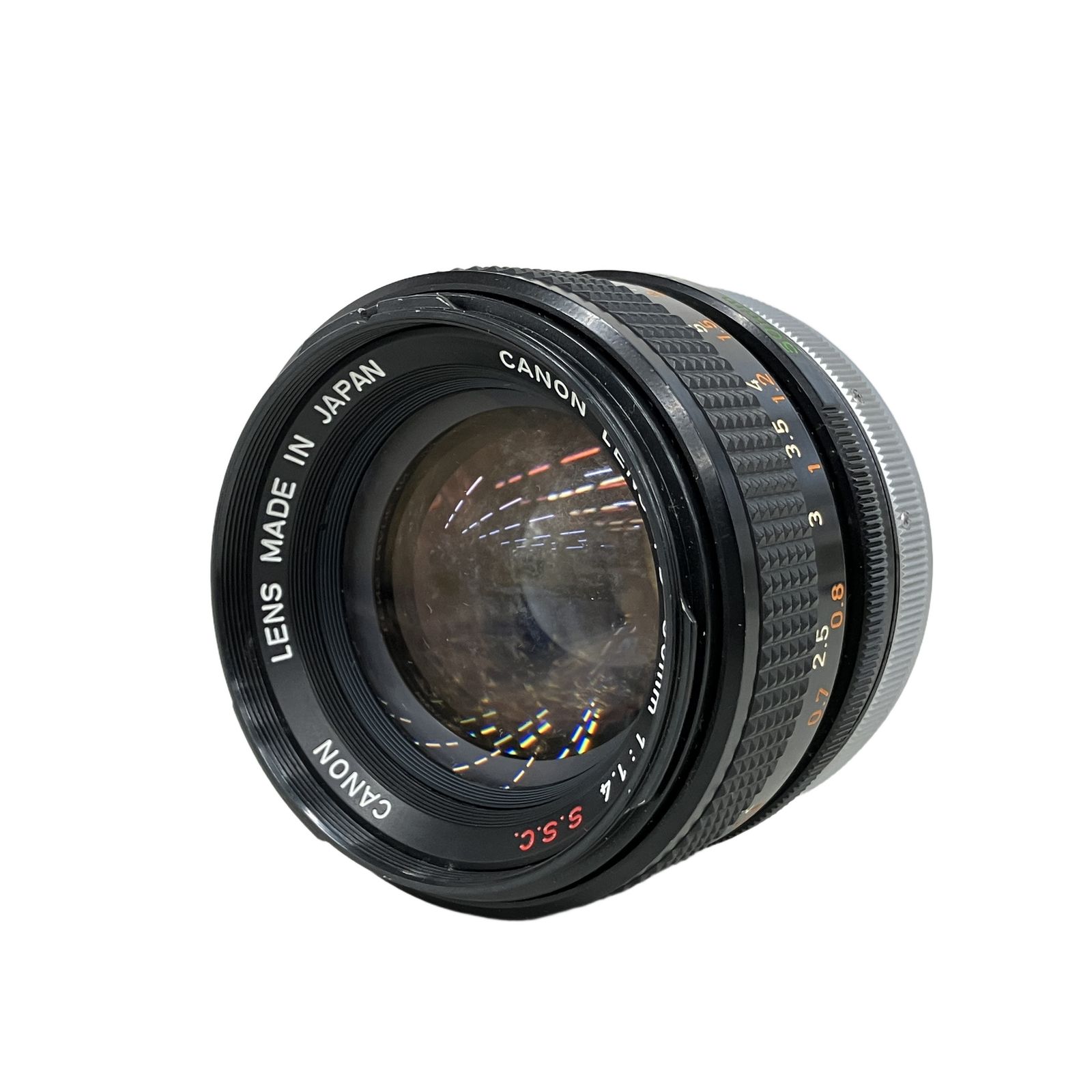 Canon FD 50mm f1.4 単焦点 レンズ ジャンク K11159741 - メルカリ
