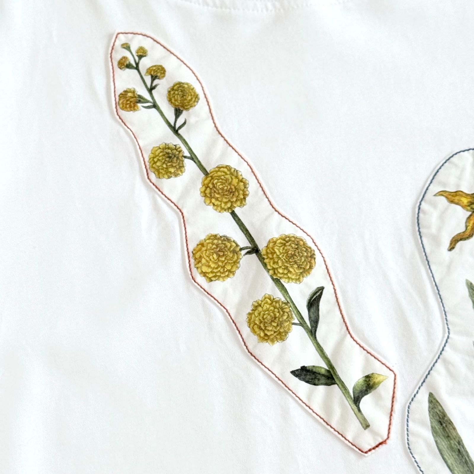 CABaN キャバン　スビンコットン パレルモプリントTシャツ S ホワイト caban（キャバン）の「□CABaN スビンコットン パレルモプリントT