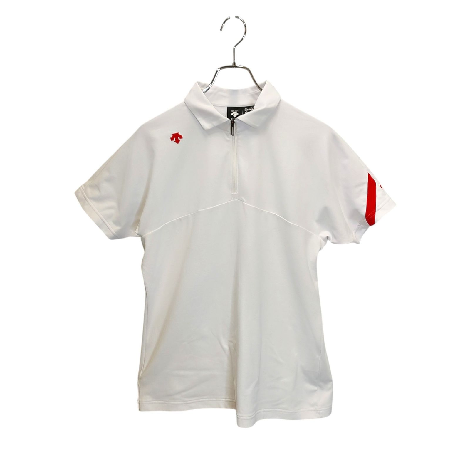 DESCENTE GOLF デサントゴルフ ライジングデザイン ハーフジップ 半袖