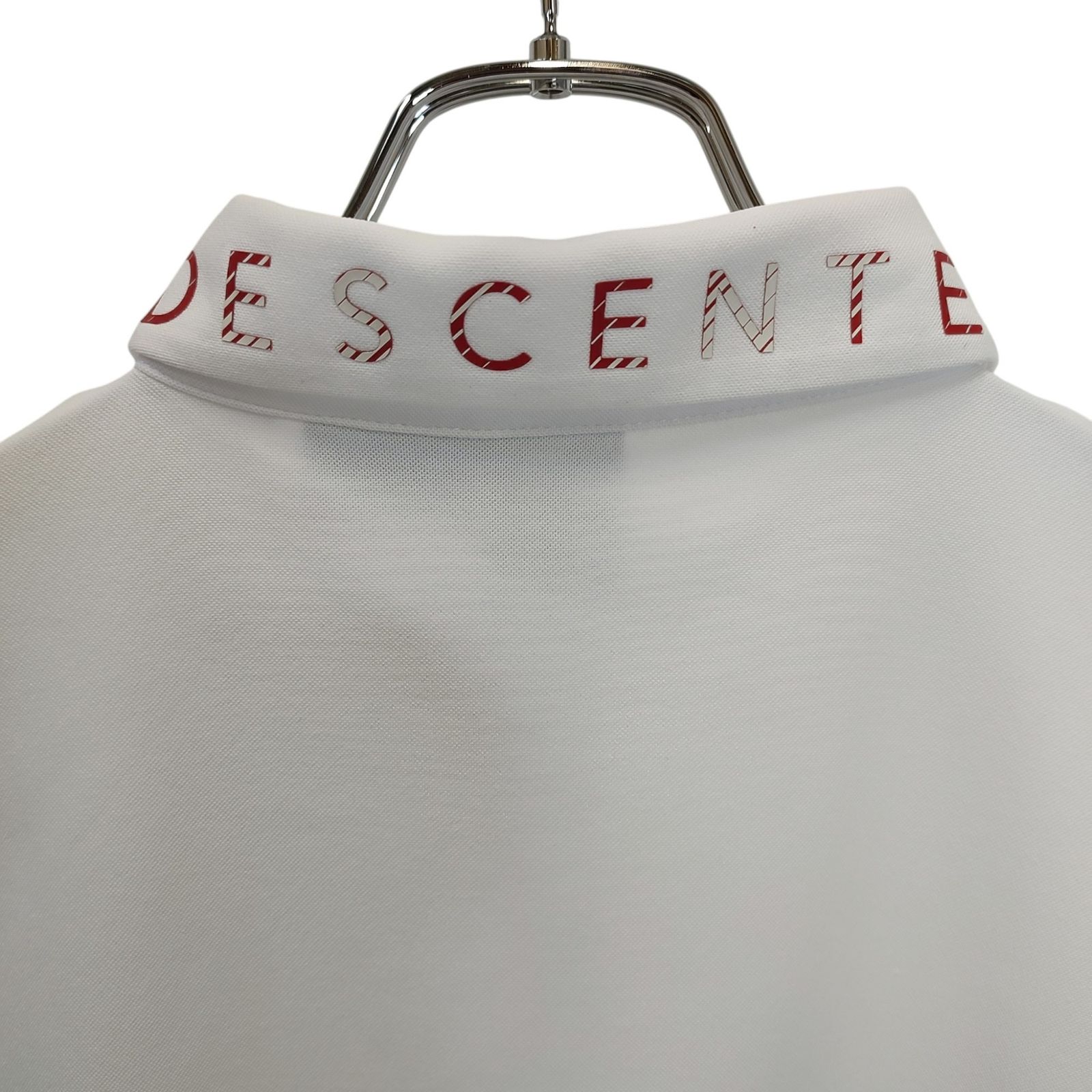 DESCENTE GOLF デサントゴルフ ライジングデザイン ハーフジップ 半袖
