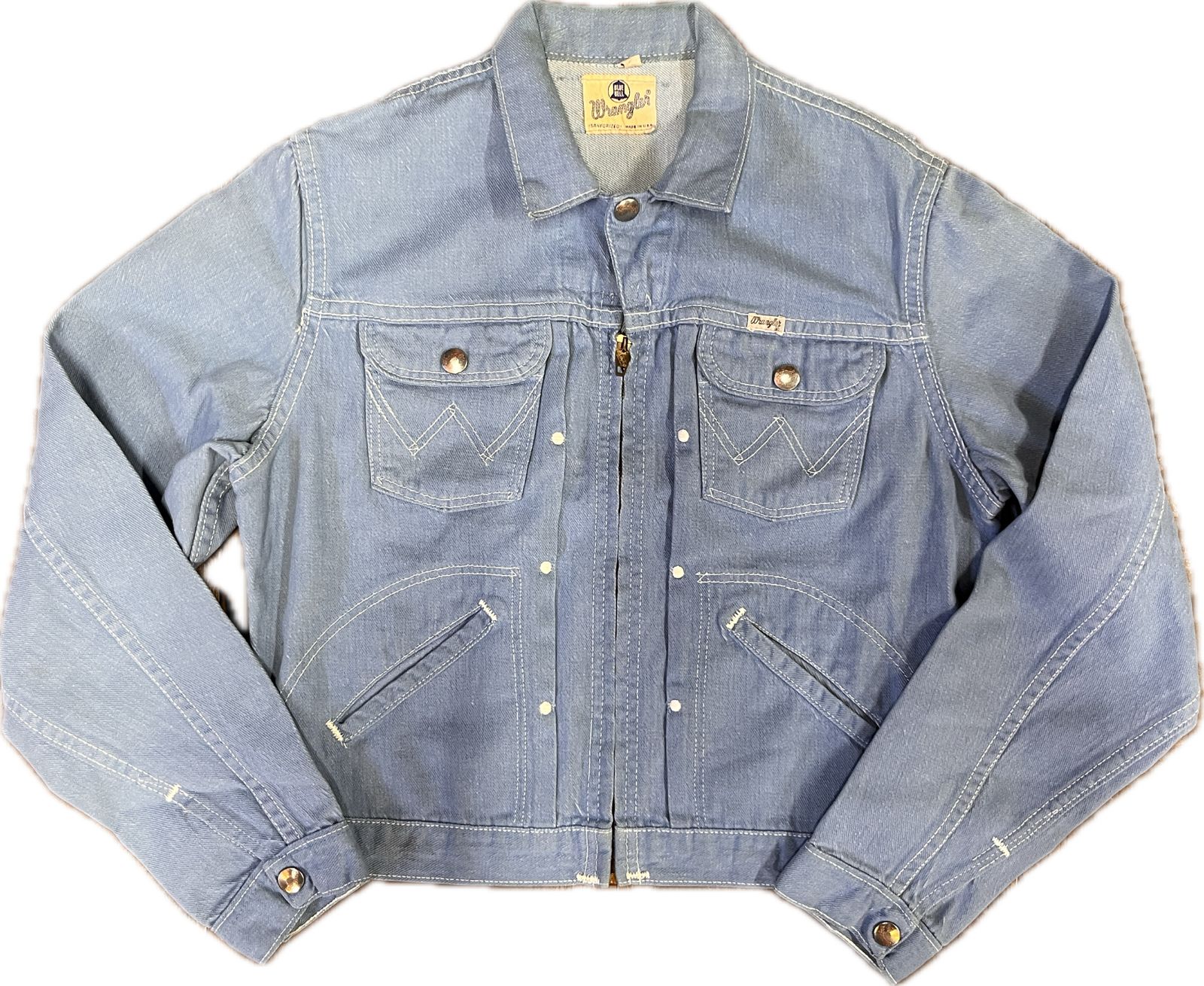 Wrangler 24MJZ / 60’s Sax Blue Boys 14 / CONMATIC Zip
