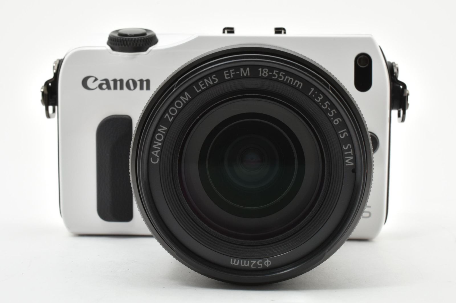 D18[7630]16☆極美品☆ キヤノン Canon EOS M ボディ 18-55mm レンズ