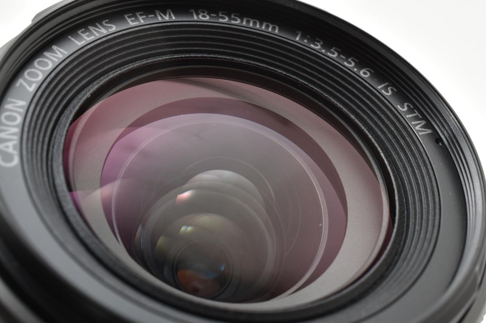 D18[7630]16☆極美品☆ キヤノン Canon EOS M ボディ 18-55mm レンズ