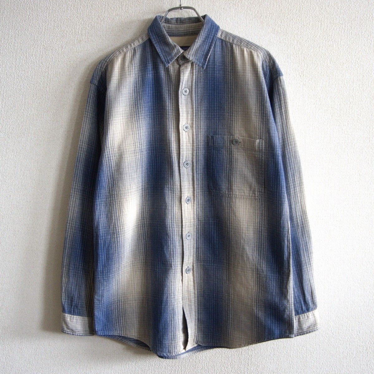 雰囲気抜群】PATAGONIA【90s ヤーンダイ チェック シャツ】 パタゴニア