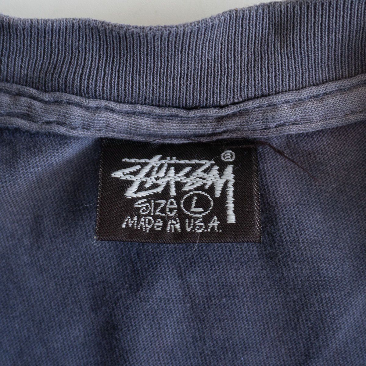 80s/USA製】OLD STUSSY【両面プリント Tシャツ】L ステューシー 