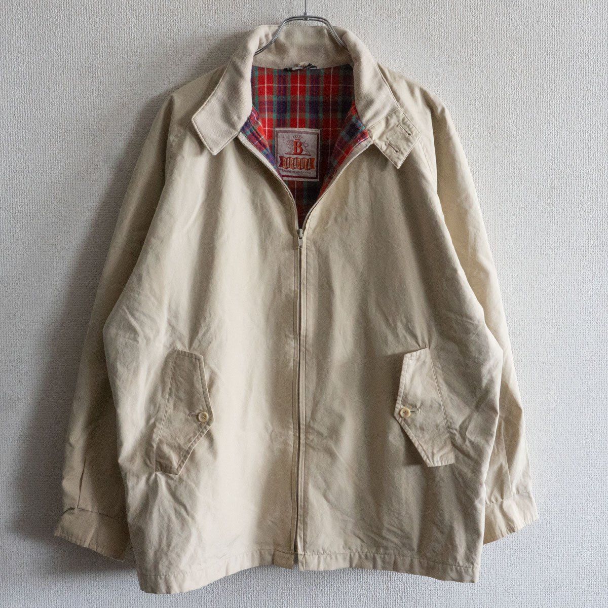 バラクータ　スイングトップ　イングランド製 ビッグサイズ】 BARACUTA 【スウィングトップ ドライビングコート】42