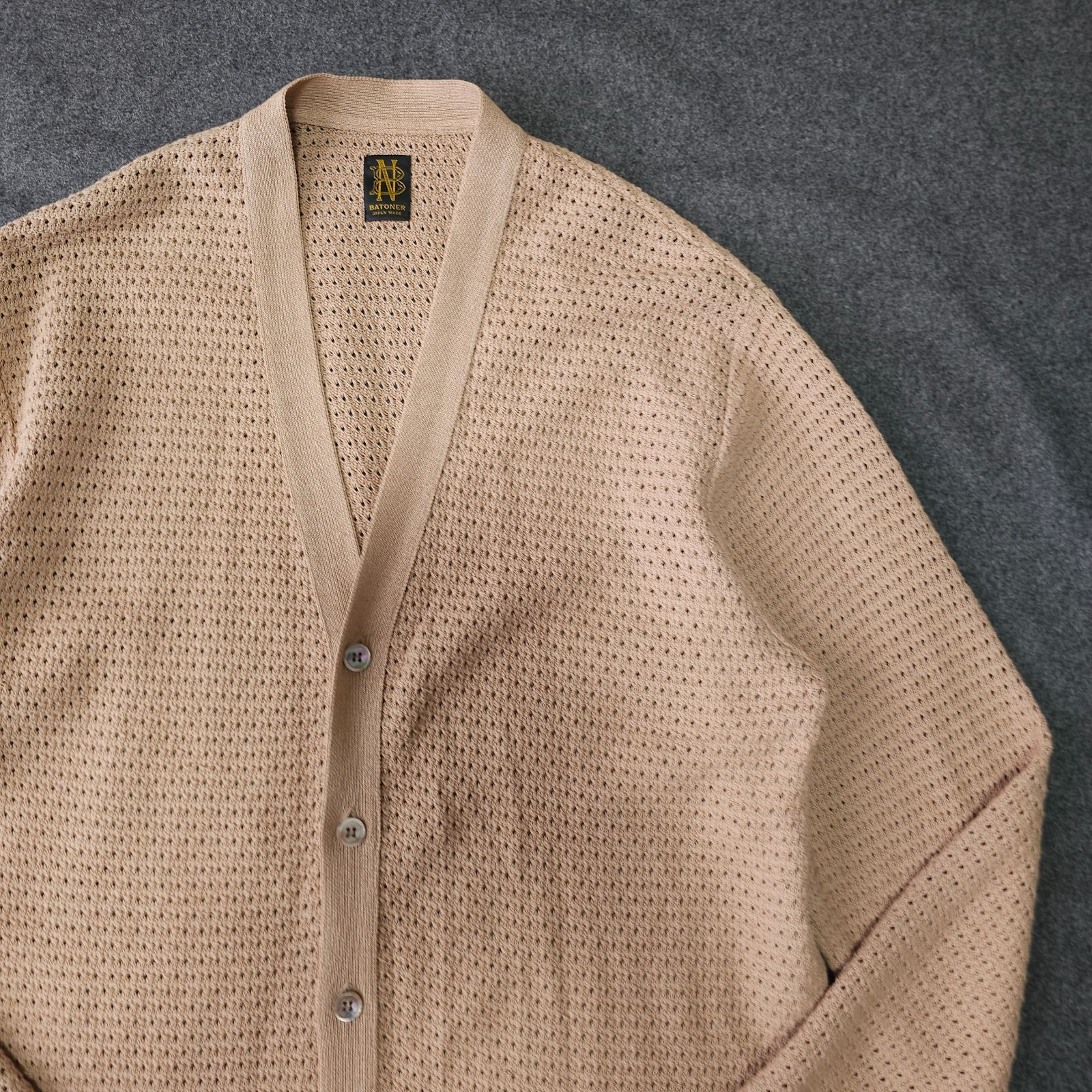 ?値下げ交渉受付中】美品 BATONER 2024年 春 夏 サマー ニット 