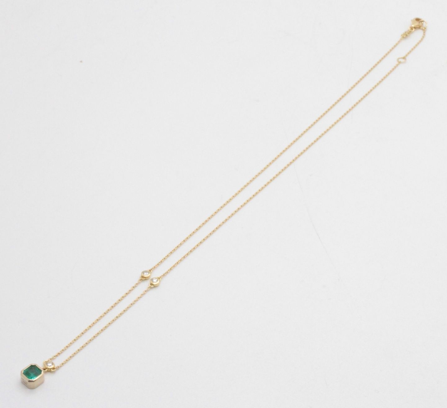 ミラモア クラシックエメラルドネックレスK18YG【美品】 - メルカリ