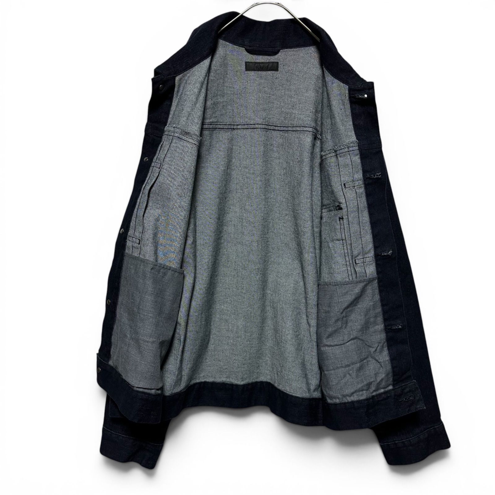UNIQLO デニムジャケット XXL インディゴブルー 1stタイプ ファースト 