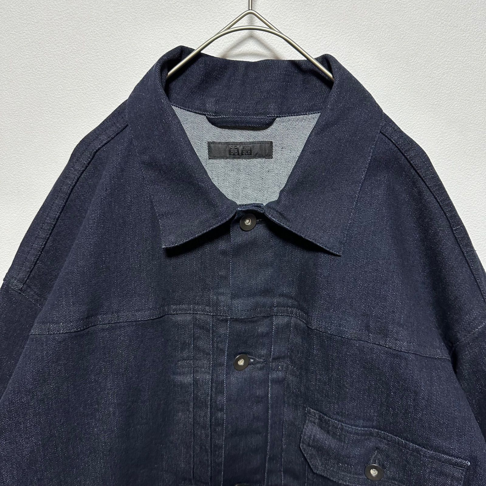 UNIQLO デニムジャケット XXL インディゴブルー 1stタイプ ファースト 