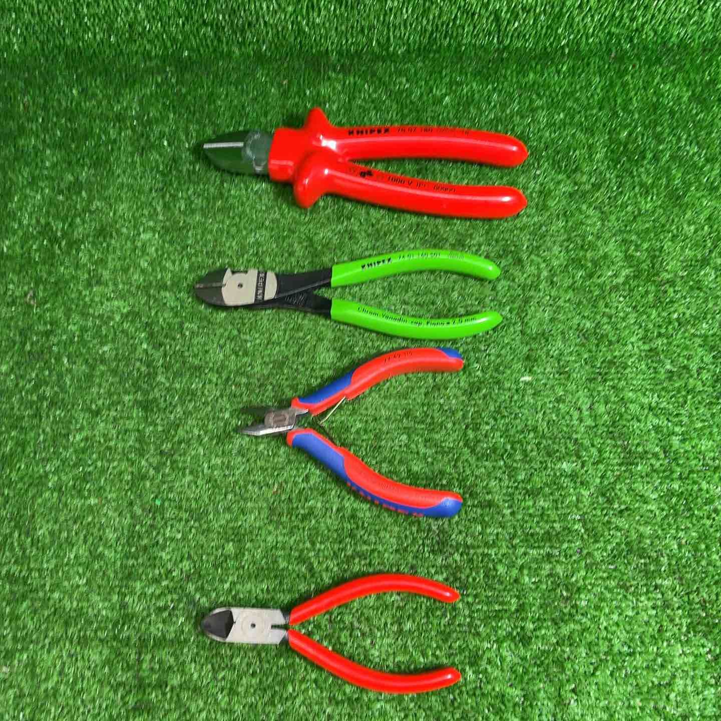 KNIPEX ニッパー 70 07 180、74 01 160 S01、77 42 115、70-110 4点セット【藤沢店】