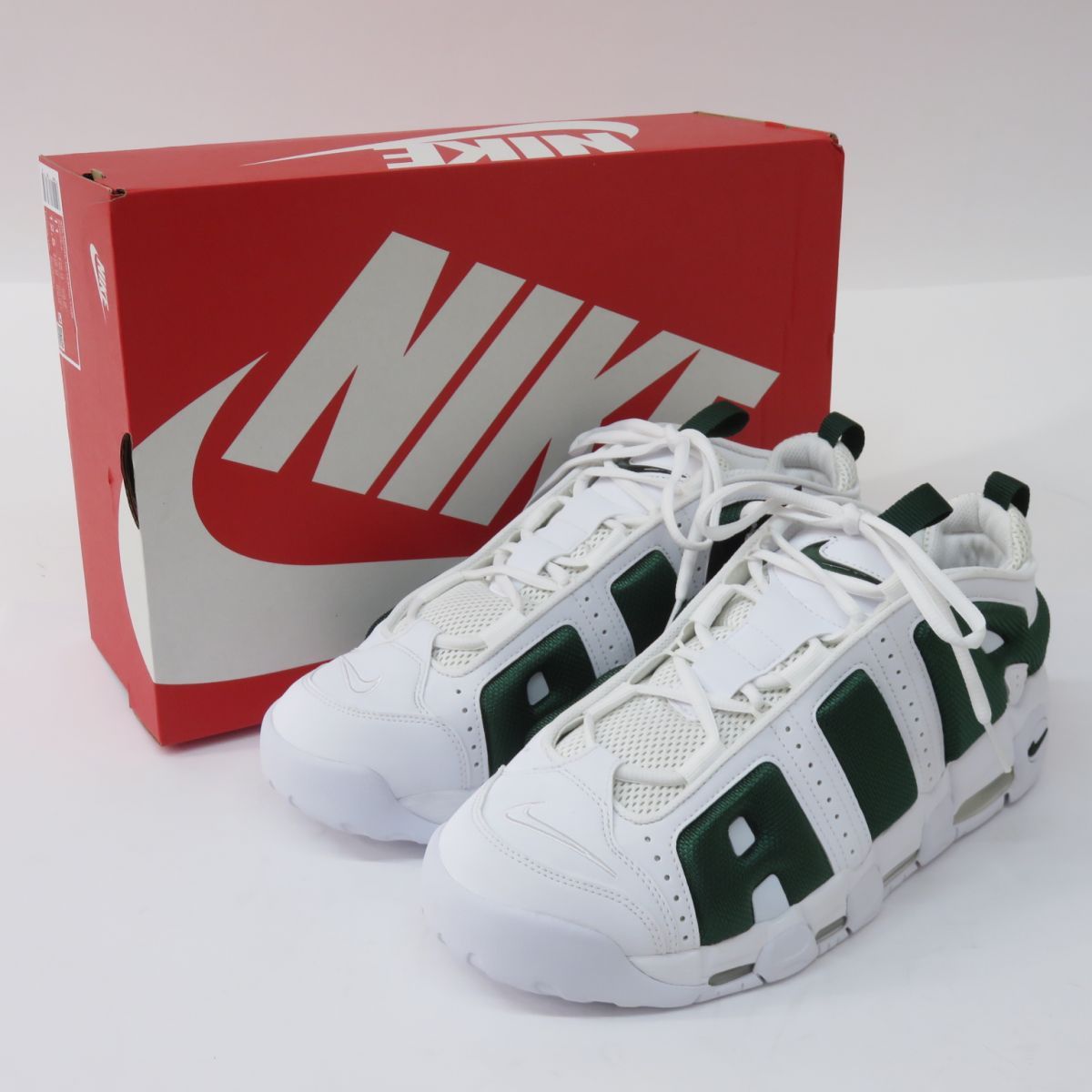 未使用】NIKE ナイキ AIR MORE UPTEMPO LOW エア モア アップテンポ 